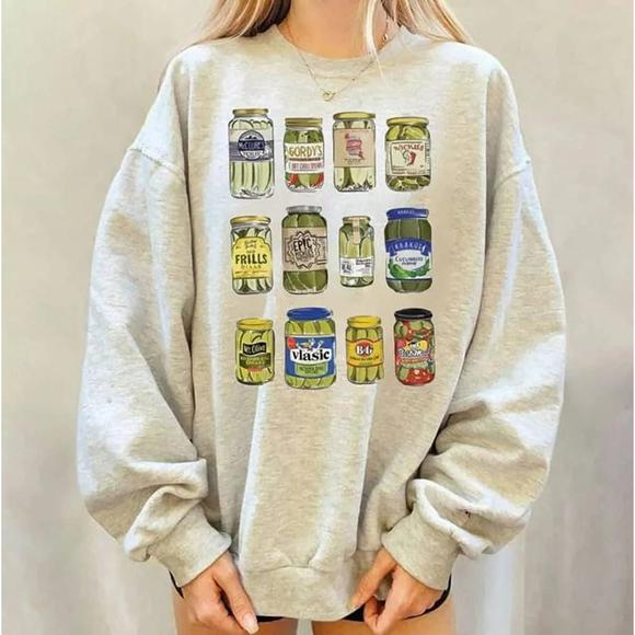 Other - Canned Pickles Jars Sweatshirt